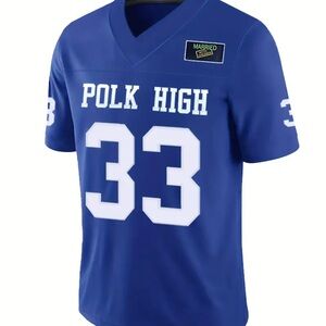 Men’s Al Bundy Polk High Football Jersey Sz L